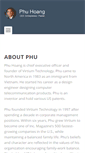 Mobile Screenshot of phuhoang.com